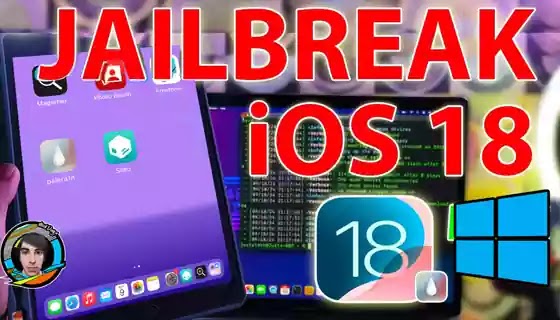 كيف عمل جلبريك iOS 18/17/16/15 على iPhone وiPad باستخدام Palen1x (دعم كامل لويندوز) Jailbreak iOS 18