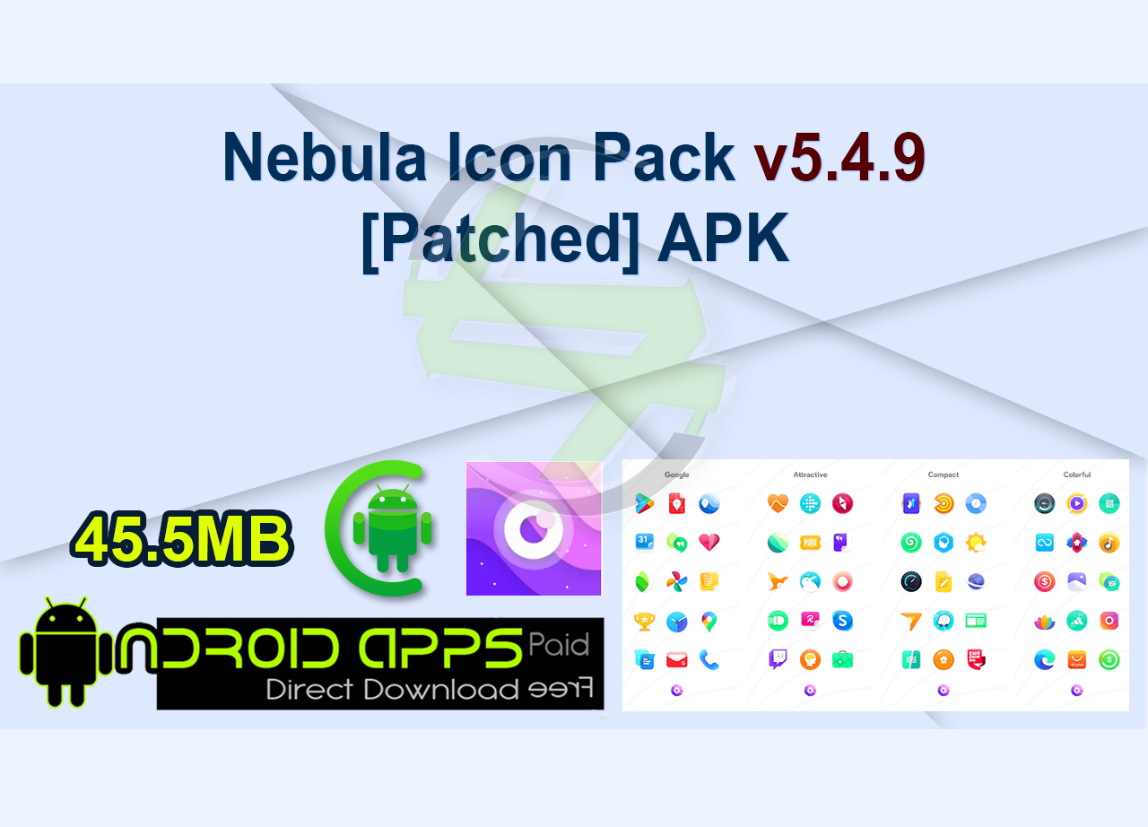 Nebula Icon Pack v5.4.9 [Patched] APK