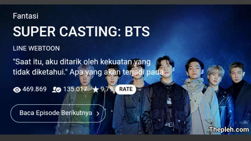 Webtoon Super Casting Bts