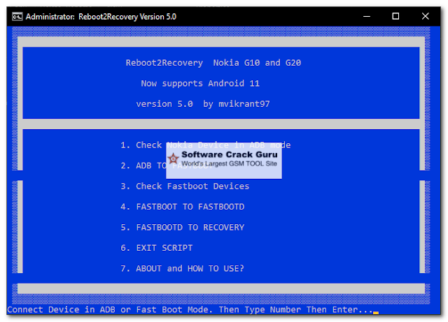 [Windows TOOL] Reboot To Recovery Tool for Nokia G10 and G20! Version 5.0 Out Now!