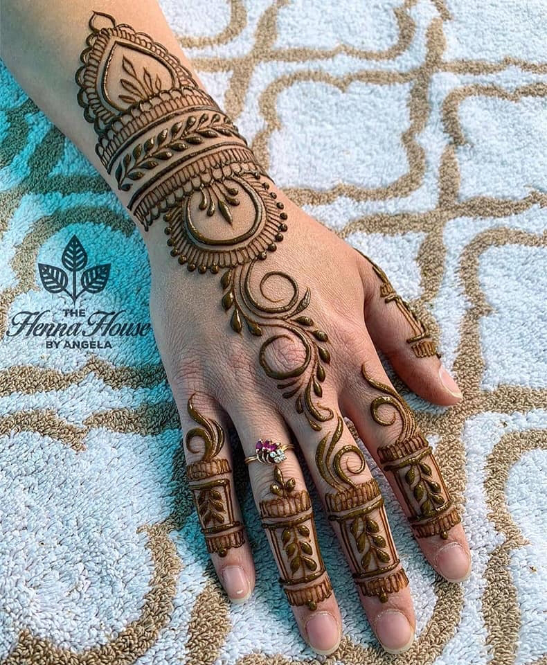 New trend henna designs for traditional Indian function - Village ...