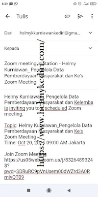 Menggunakan Schedule Meeting Melalui HP2Menggunakan Schedule Meeting Melalui HP2