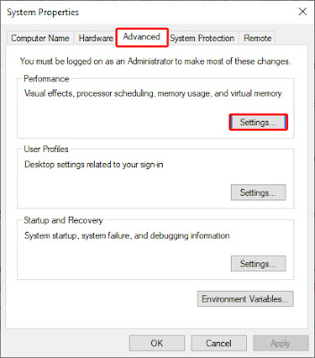 Cara Mematikan Efek Animasi Windows 10