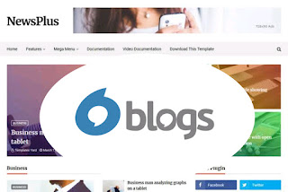 Download NewsPlus blogger template 2022