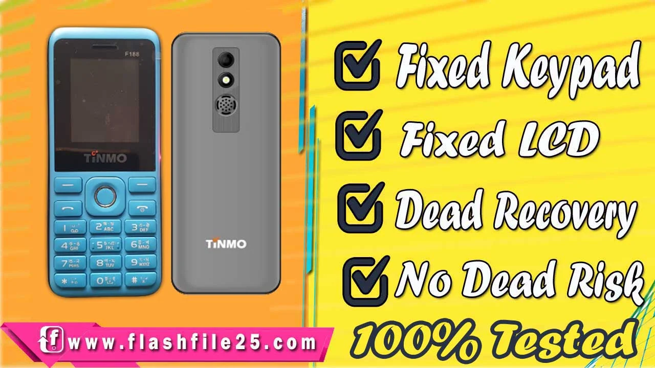 tinmo f188 flash file 6531e new without password