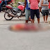 Homem morto a tiros agora há pouco em Barbalha quando seguia para casa
