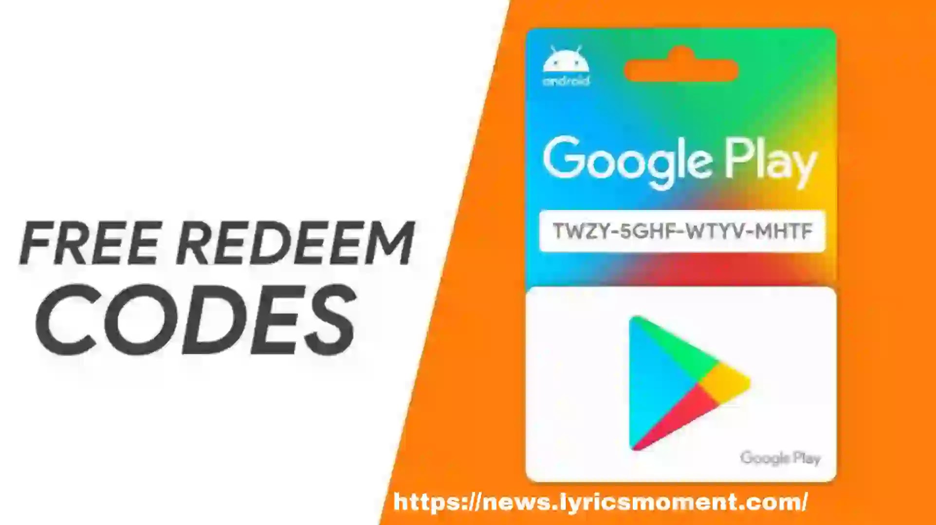 Google Play Redeem Code Today (100% Working) Free Gift Card November 2021