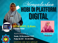 "Menyalurkan Hobi Di Platform Digital" Resume Singkat pertemuan GMLD ke-7