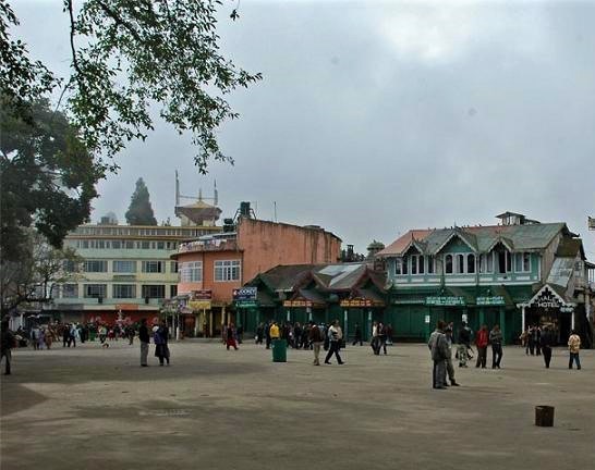 Mall Road Darjeeling