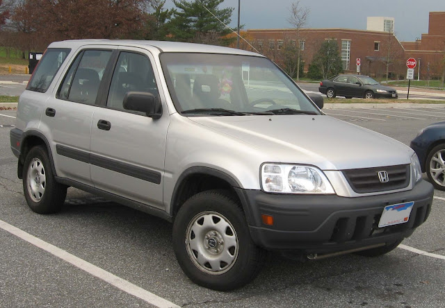 1997 Honda  CR-V - in production from 1996 to 2001.