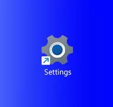 shortcut settings windows