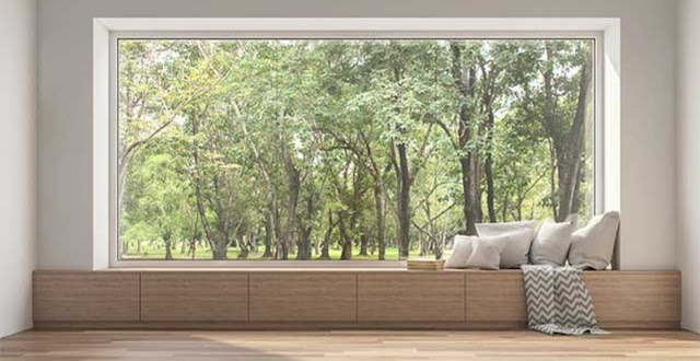 big window design for bedroom