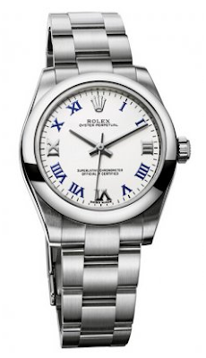 Réplique Rolex Oyster Perpetual 31mm Blanc Laque Cadran 177200-7