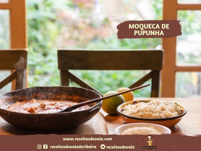 Receita de Moqueca de Pupunha