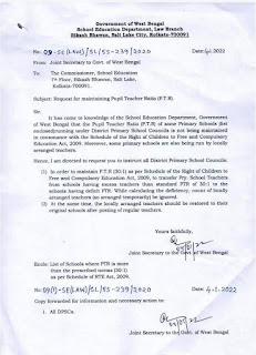 Surplus teacher transfer order