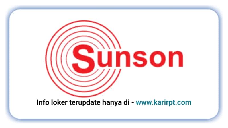 Info Loker PT Sunson Textile Manufacturer Tbk Bandung