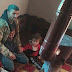  Extreme cold in Syria, forcing locals to use missiles as heaters