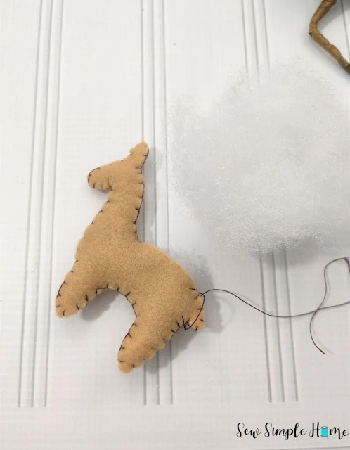 llama ornament