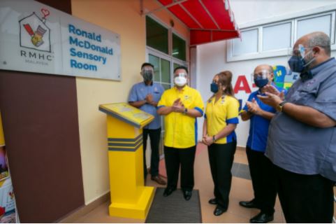 RMHC Malaysia Sumbang Bilik Terapi Sensori Khusus Untuk Kanak-kanak OKU