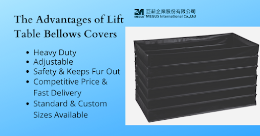 Lift Table Bellows Covers