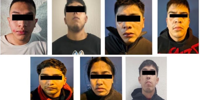 Detienen a 7 presuntos integrantes de la Unión Tepito en CDMX y Edomex