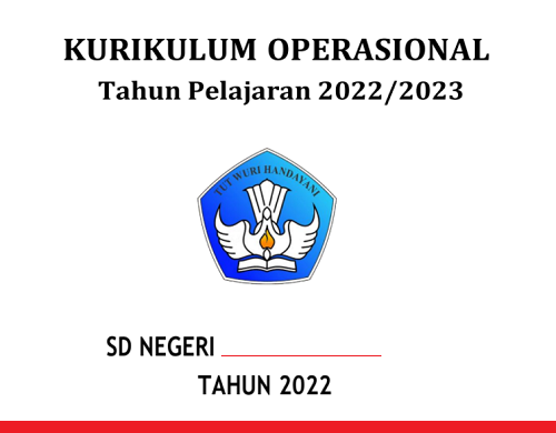 kurikulum operasional 2022 2023