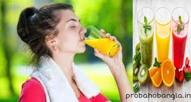 Important of healthy drink as an anidote