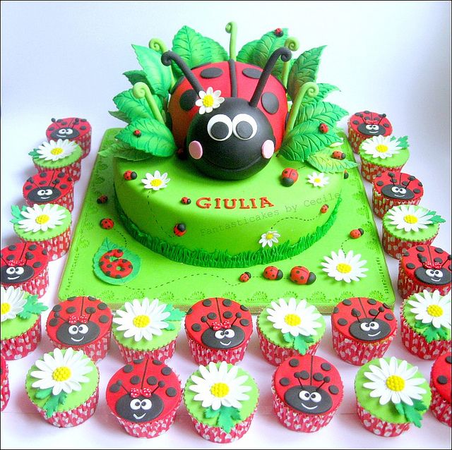 ladybug cake ideas