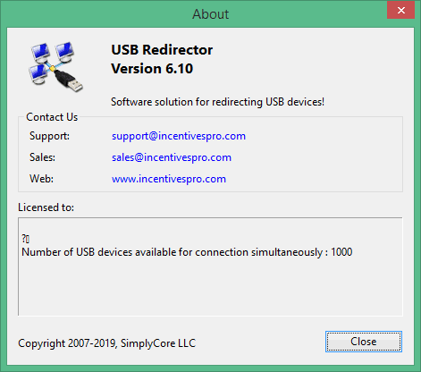 USB Redirector V 6.10 With Licence Key Free File By [www.Gsmtestedfile.com]