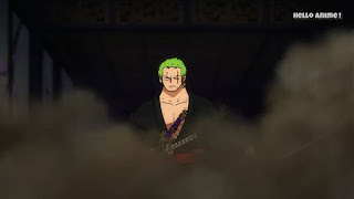 ワンピースアニメ 1000話 ワノ国編 | ロロノア・ゾロ | ONE PIECE Roronoa Zoro