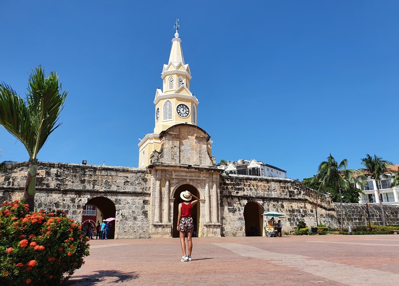 Hotel em Cartagena dentro da Muralha