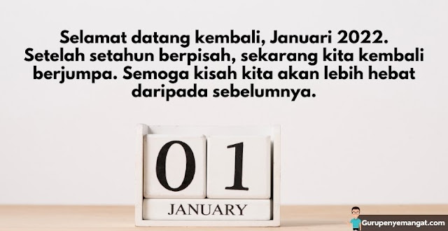 Kata-kata Ucapan Menyambut Bulan Januari