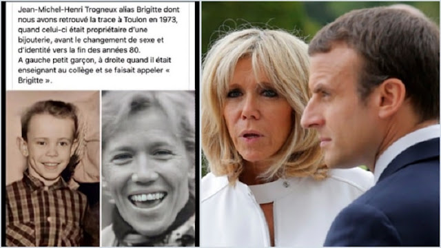 Heboh Gosip Ibu Negara Prancis Terlahir sebagai Seorang Pria dengan Nama Jean-Michel Trogneux