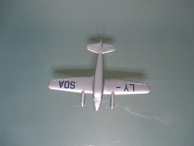 1/144 Percival Q6 Petrel diecast metal aircraft miniature