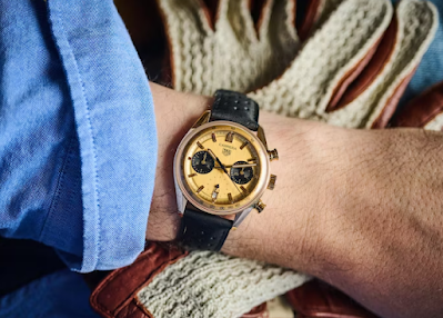 TAG Heuer Carrera Glassbox Chronograph In Gold