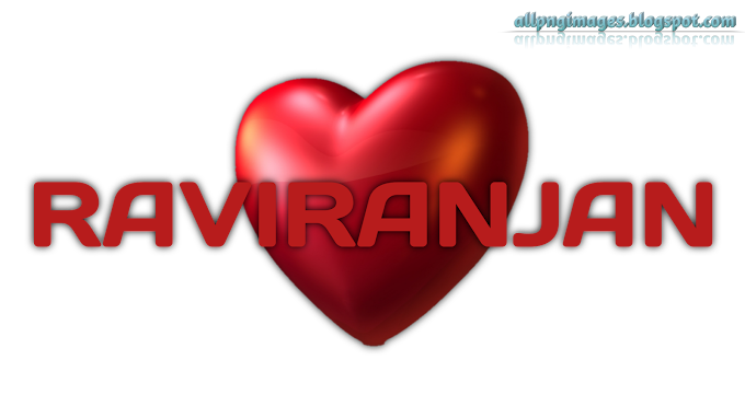 Raviranjan 3d name PNG image