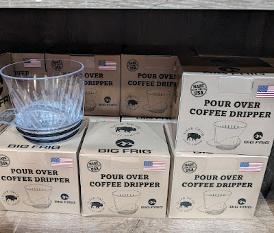 Pour Over Coffee Drippers that work with Big Frig tumblers