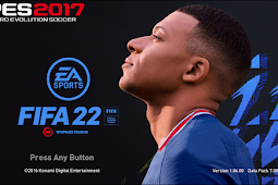Graphic Menu Efootball Versi FIFA 22  for PES 2017 by WinPES21