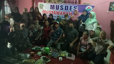 Marleni Pj Kades Lubuk Puding Baru Pimpin Musdes Dan Membahas RKPDES TA 2022