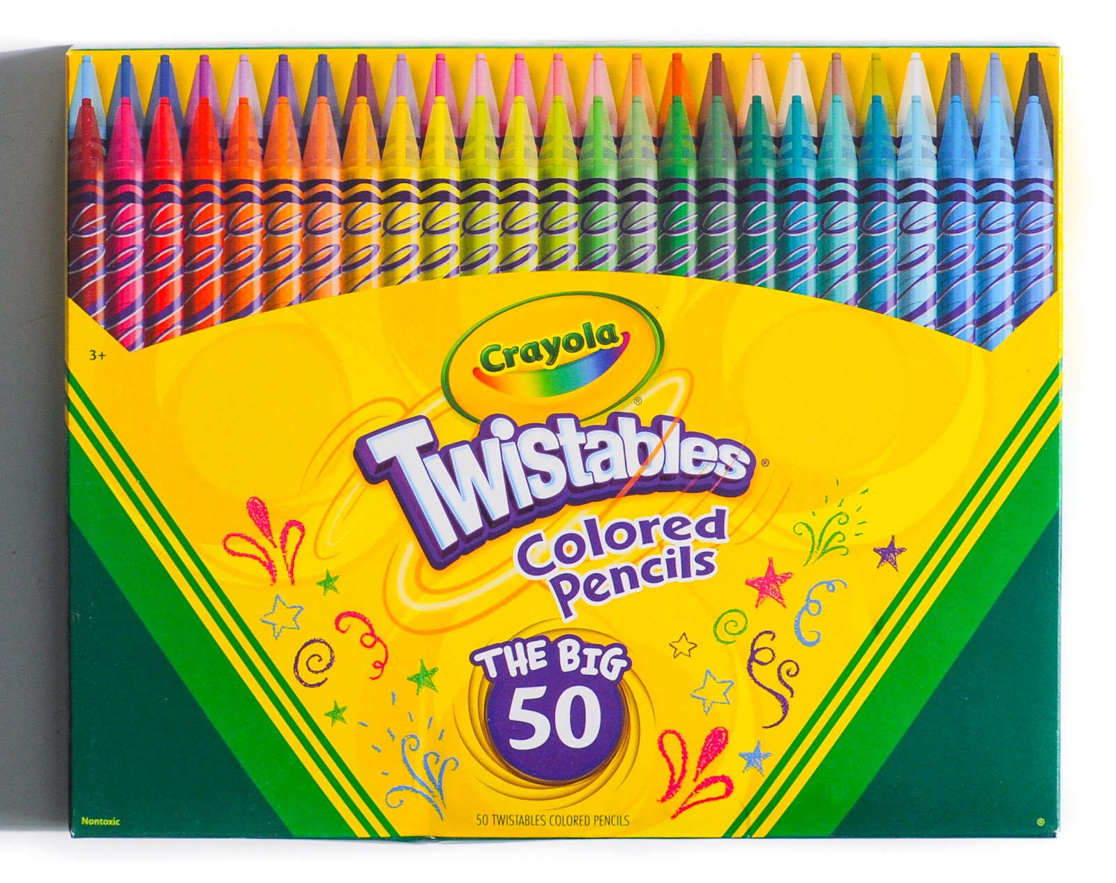 50-Pack of Crayola Colored Pencils