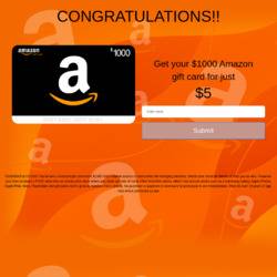 WBG - Amazon $1000 (USA)