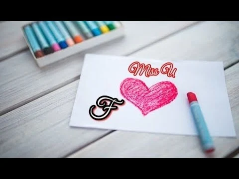 F নামের অক্ষরের ছবি New F Love ছবি