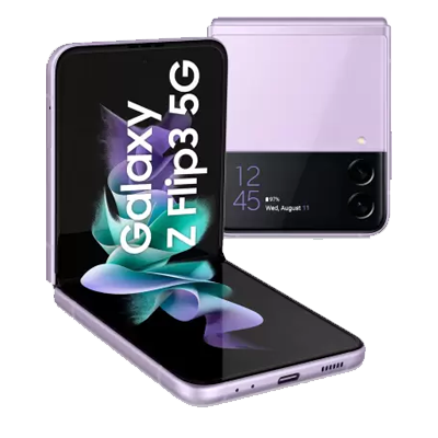 SAMSUNG Galaxy Z Flip3 5G | 8 GB RAM| Lavender, 128 GB