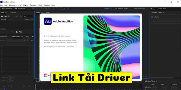 Download Adobe Audition 2021 Full Driver