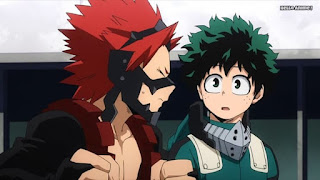 ヒロアカ アニメ 4期7話 切島鋭児郎 緑谷出久 インターン | 僕のヒーローアカデミア70話 My Hero Academia