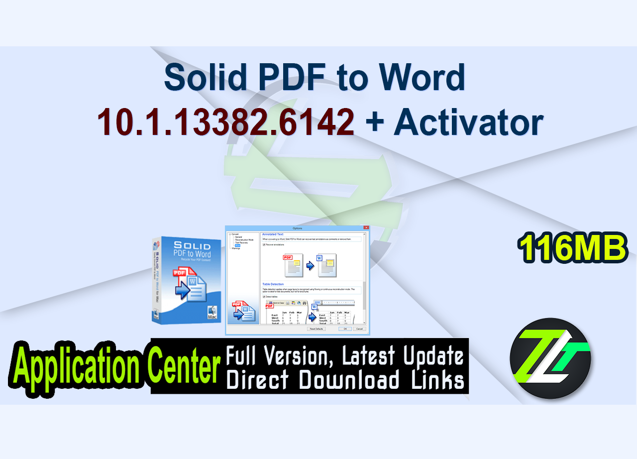 Solid PDF to Word 10.1.13382.6142 + Activator