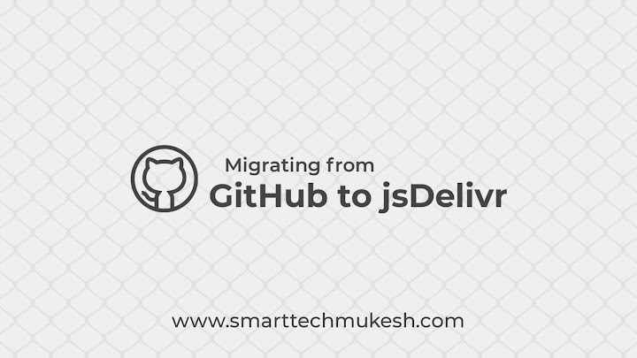 Migrate from GitHub to jsDelivr