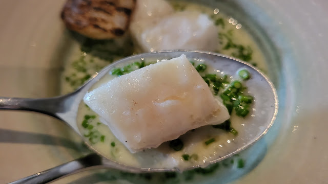 Coulisse Amsterdam - Turbot from the Grill with Sauce of its Smoked Headbones