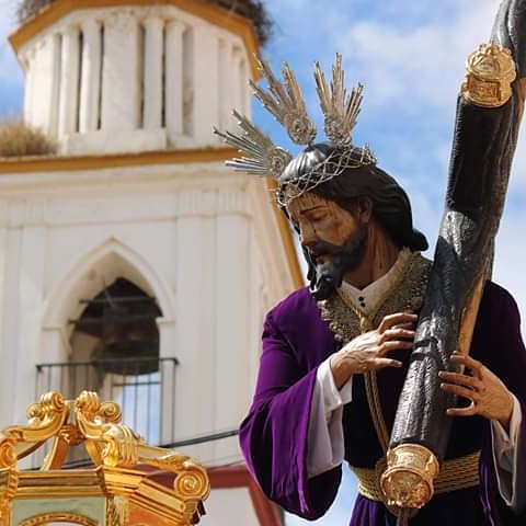 Horario e itinerario de la Salida Extraordinaria del Jesús Nazareno. Viso del Alcor (Sevilla) el 06 de Febrero del 2022
