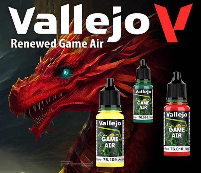 News From The Front: MTSC PRODUCT SPOTLIGHT: The Renewed Vallejo Game Air  and Game Color Paint Ranges 2023